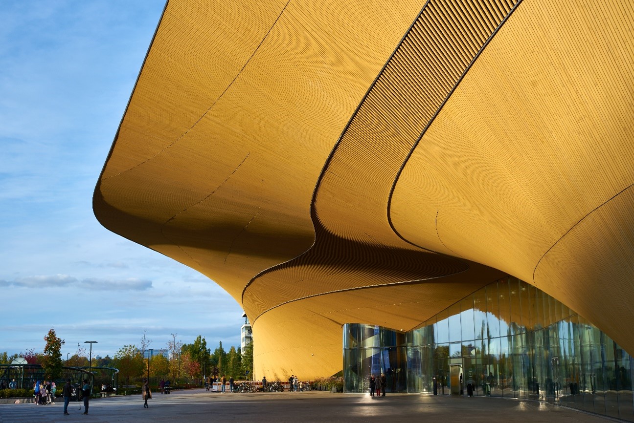 ヘルシンキ中央図書館[Oodi]　外観